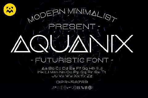 Aquanix font