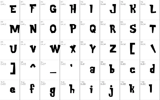 Log-Wizard font