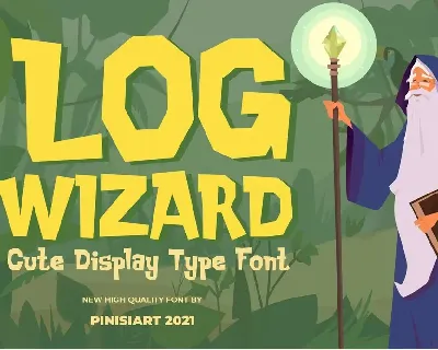 Log-Wizard font