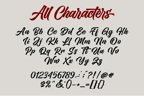 Undertake font