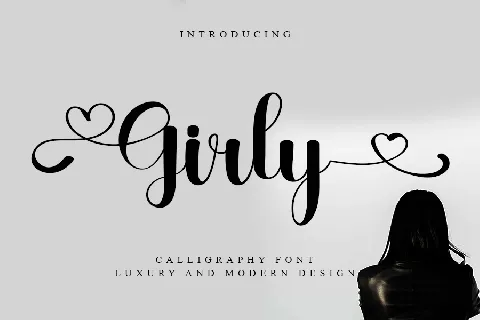 Girly font