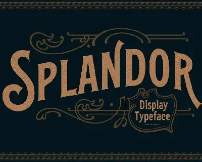 EFCO Splandor font