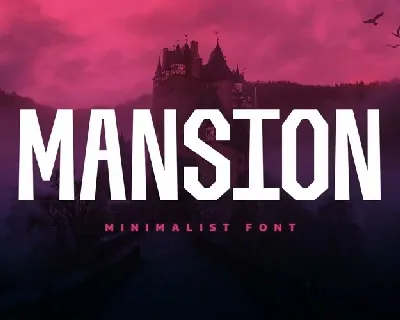 Mansion font