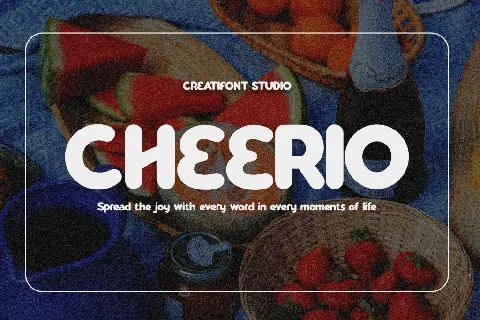 CF Cheerio Demo font