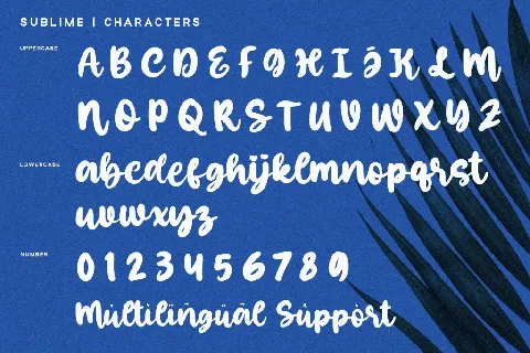 Sublime Free font