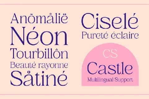 CS Castle font