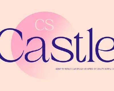 CS Castle font