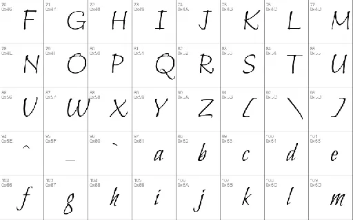 Bilbo Calligraphy Free font