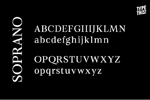 Soprano font