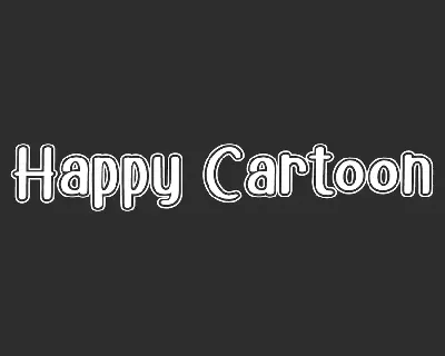 Happy Cartoon Demo font