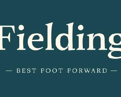 Fielding Family font
