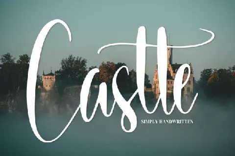Castle Script font