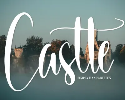 Castle Script font