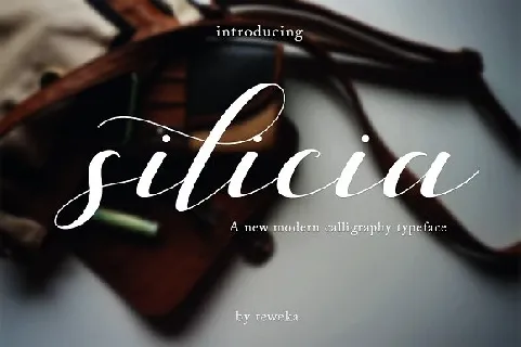 Silicia Script Free font