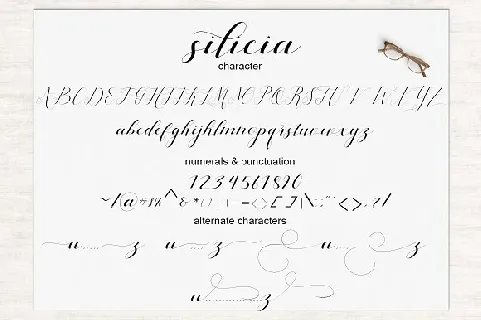 Silicia Script Free font