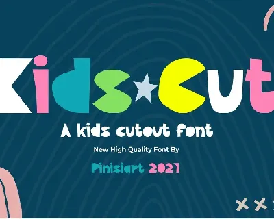 Kids-Cut font