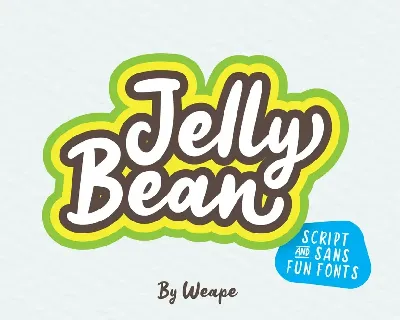 Jelly Bean Script - DEMO font