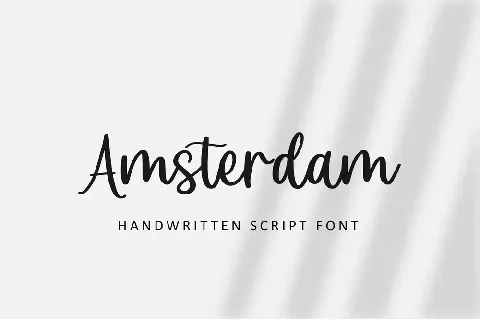 Amsterdam font