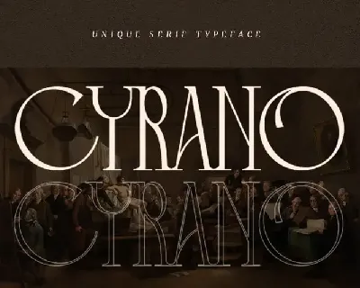 Cyrano Serif font