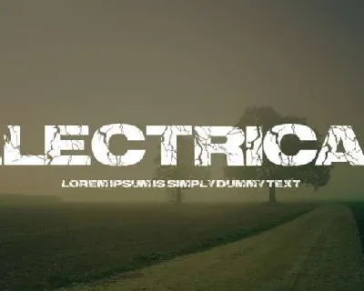 Electrical font