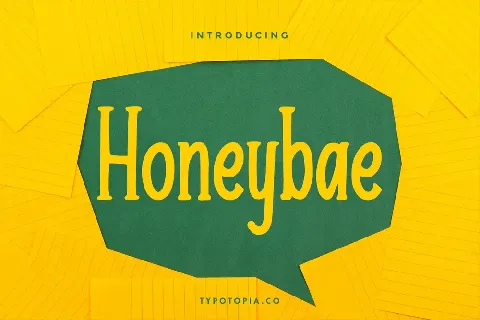 Honeybae font