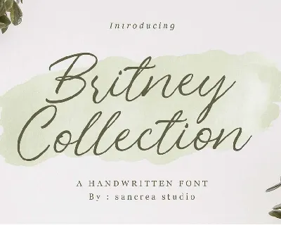 Britney Collection font