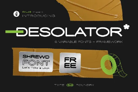 Desolator font