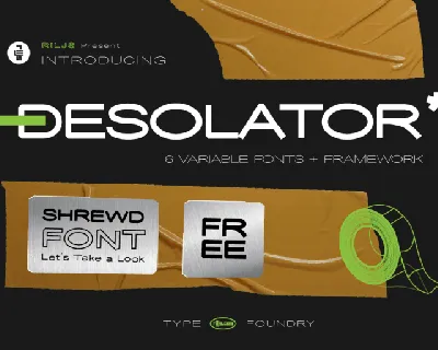 Desolator font