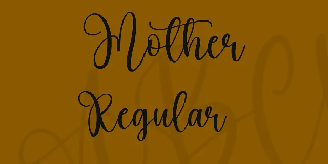 Mother font