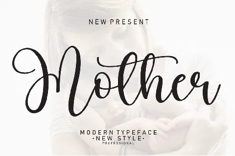 Mother font