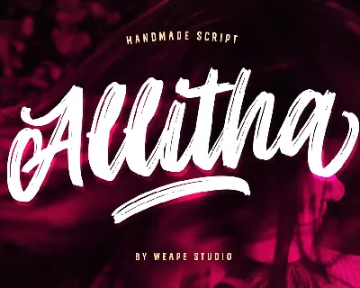 Allitha font