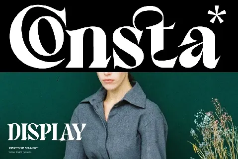 Consta Serif font