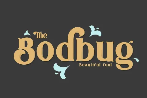 The Bodbug Typeface font