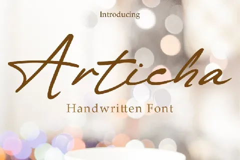 Articha Handwritten font