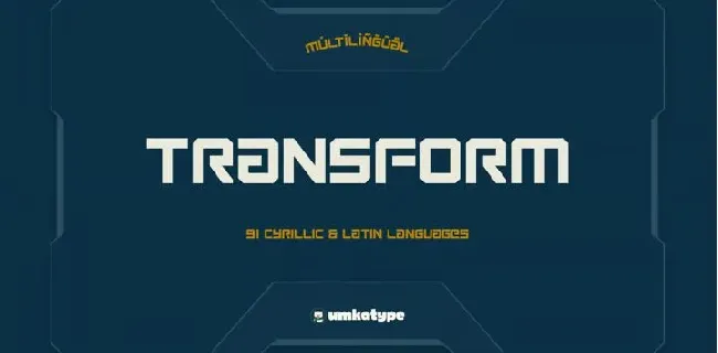 Transform font