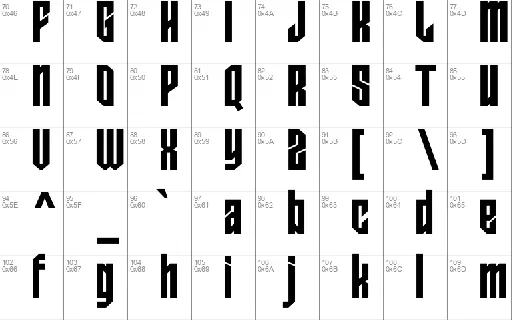 Outerion font