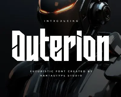 Outerion font