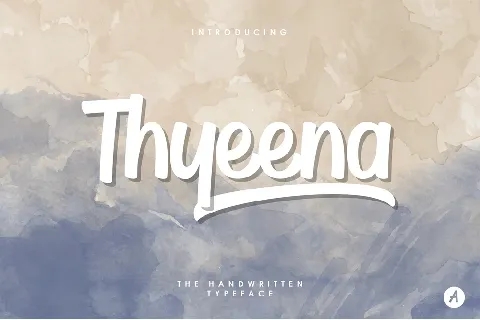 Thyeena Handwritten Free font