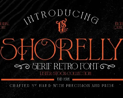 Shorelly font