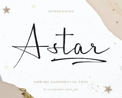 A Star font