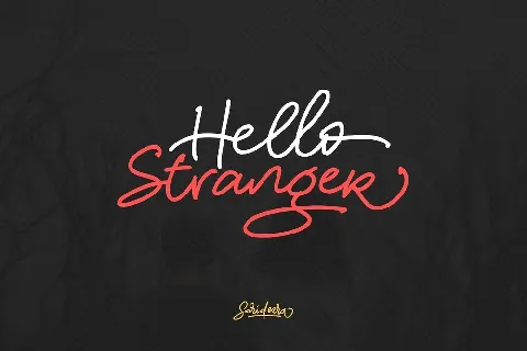 Hello Stranger Free font