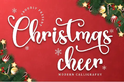 Christmas Cheer - Personal Use font