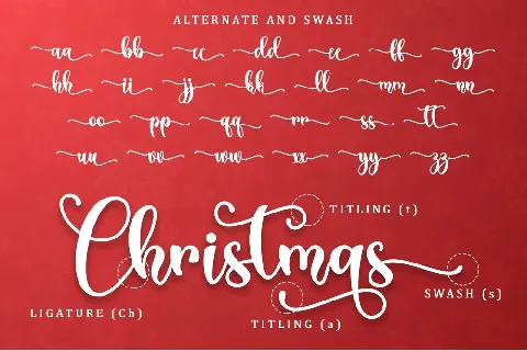 Christmas Cheer - Personal Use font