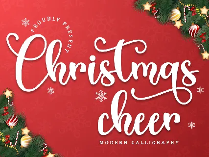 Christmas Cheer - Personal Use font