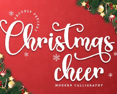 Christmas Cheer - Personal Use font