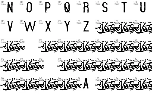 Welson Demo font