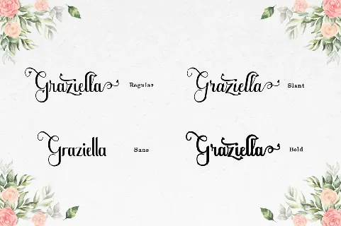Graziella Script Bold font