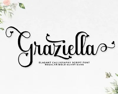 Graziella Script Bold font