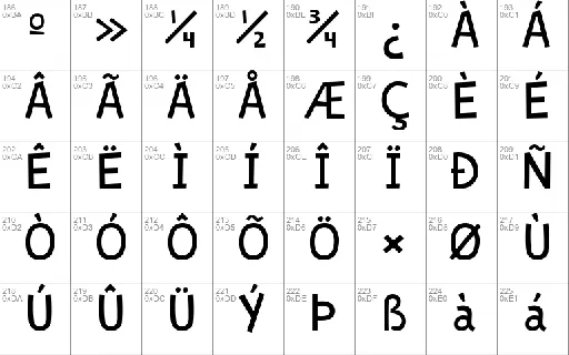 CrazyV1 font