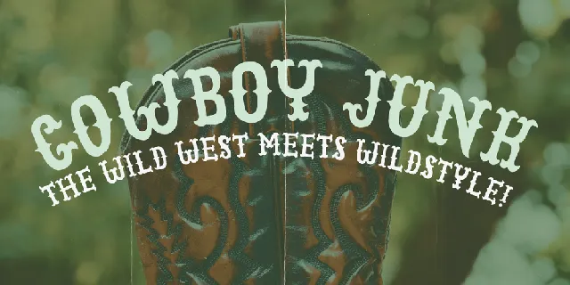 Cowboy Junk DEMO font